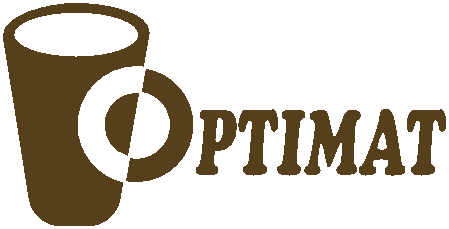 logo optimat new cafe